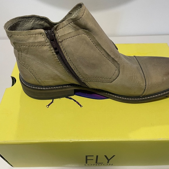 Fly London Hale Low Cap Toe Boot main image 5
